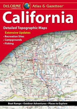 California Atlas and Gazetteer  9781946494238 Front Cover