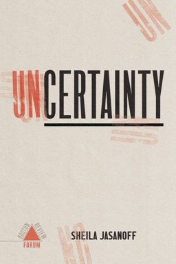 Uncertainty  9781946511669 Front Cover