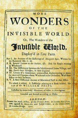 More Wonders of the Invisible World