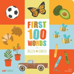 First 100 Words in English and Spanish  9781947971349 Front Cover