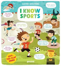 I Know Sports Lift-The-flap Book  9781948418348 Front Cover