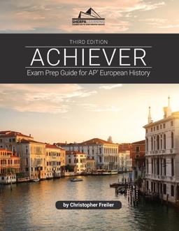 Achiever Exam Prep Guide for AP European History  9781948641401 Front Cover