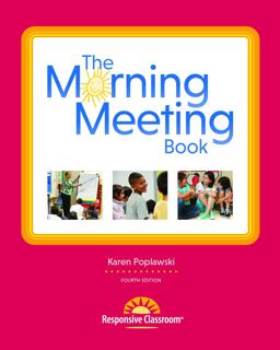 Morning Meeting Book, 4th Ed 4th 9781950317462 Front Cover