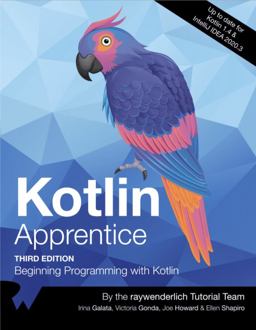 Kotlin Apprentice (Third Edition)