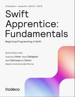 Swift Apprentice: Fundamentals (First Edition)