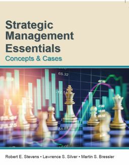 Strategic Management Essentials Concepts and Cases (Paperback-B/W)  9781950377046 Front Cover