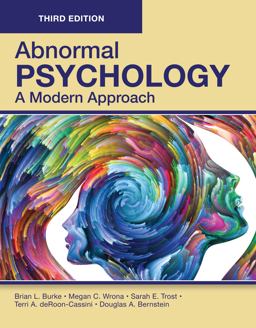 ABNORMAL PSYCHOLOGY, Third Edition (Paperback-4C)  9781950377442 Front Cover