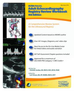 PAU-OL6-CTP3 ULTRA P.A.S.S Adult Echocardiography Registry Review Workbook - 4th Edition  9781950973378 Front Cover