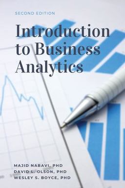 Introduction to Business Analytics 2nd 9781953349743 Front Cover