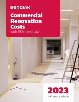Commercial Renovation Costs with RSMeans Data 2023  9781955341523 Front Cover