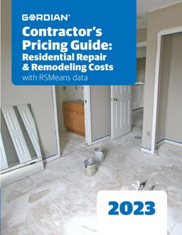 CPG Residential Repair &amp; Remodeling Costs with RSMeans Data 2023  9781955341691 Front Cover