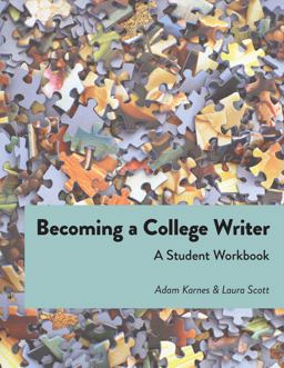 Becoming a College Writer  9781955499132 Front Cover