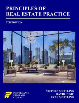 Principles of Real Estate Practice 7th 9781955919319 Front Cover