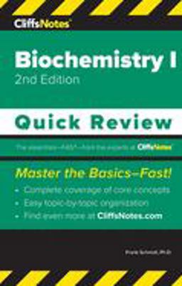 CliffsNotes Biochemistry I