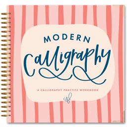 Modern Calligraphy A Calligraphy Practice Workbook 2025 9781963183832 Front Cover