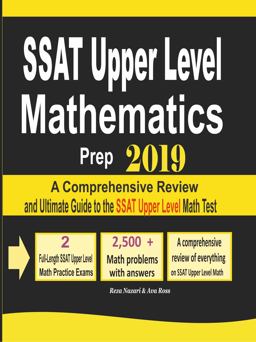 SSAT Upper Level Mathematics Prep 2019