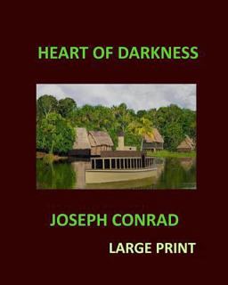 HEART of DARKNESS JOSEPH CONRAD Large Print
