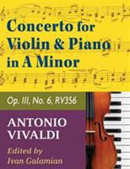 Concerto in a Minor for Violin and Piano