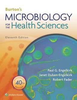 Fader Burton's Microbiology for the Health Sciences 11th Edition Text + PrepU Package