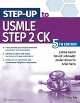 Step-Up to USMLE Step 2 CK 5th 9781975106263 Front Cover