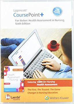 Lippincott Coursepoint+ Enhanced for Weber's Health Assessment in Nursing:  9781975134334 Front Cover