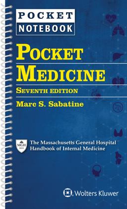 Pocket Medicine The Massachusetts General Hospital Handbook of Internal Medicine 7th 9781975142377 Front Cover