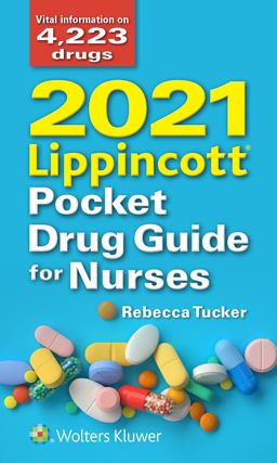 2021 Lippincott Pocket Drug Guide for Nurses 9th 9781975158897 Front Cover
