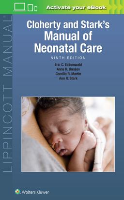 Cloherty Manual of Neonatal Care 9 9th 9781975159528 Front Cover