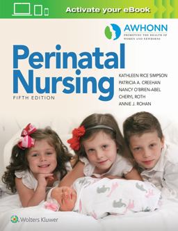 AWHONN's Perinatal Nursing 5th 9781975174538 Front Cover