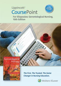 Lippincott CoursePoint Enhanced for Eliopoulos: Gerontological Nursing 10th 9781975176365 Front Cover