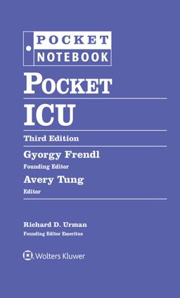 Pocket ICU 3rd 9781975192259 Front Cover