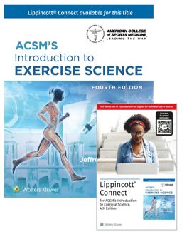 ACSM's Introduction to Exercise Science 4e Lippincott Connect Print Book and Digital Access Card Package 4th 9781975209346 Front Cover