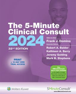     5-MINUTE CLINICAL CONSULT 2023-W/AC  9781975210731 Front Cover