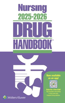    NURSING 2025 DRUG HANDBOOK  9781975217112 Front Cover