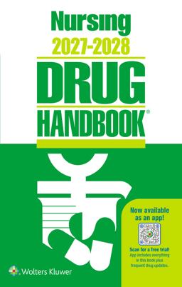 Nursing 2027-2028 Drug Handbook