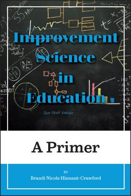 Improvement Science in Education  9781975503543 Front Cover