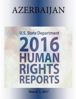 AZERBAIJAN 2016 HUMAN RIGHTS Report
