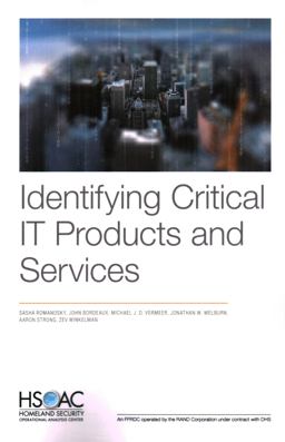 Identifying Critical IT Products and Services