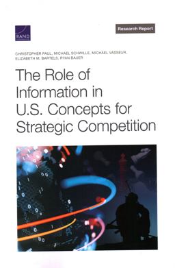 The Role of Information in U. S. Concepts for Strategic Competition