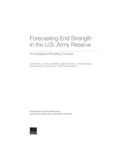 Forecasting End Strength in the U. S. Army Reserve