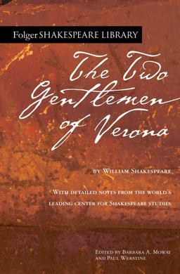 The Two Gentlemen of Verona:  9781982157395 Front Cover