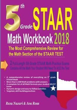 5th Grade STAAR Math Workbook 2018
