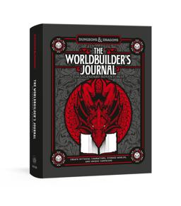 Worldbuilder's Journal of Legendary Adventures (Dungeons and Dragons) 365 Questions to Help YouÂ Create Mythical Characters, Storied Worlds, and Unique Campaigns  9781984824639 Front Cover