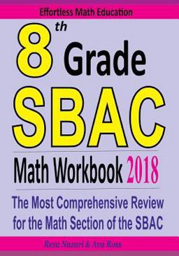 8th Grade SBAC Math Workbook 2018