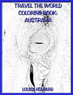Travel the World Coloring Book: Australia