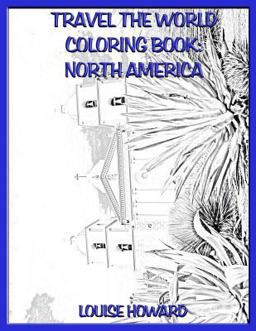 Travel the World Coloring Book: North America