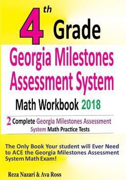 4th Grade Georgia Milestones Assessment System Math Workbook 2018