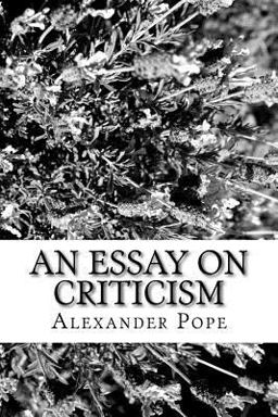 An Essay on Criticism