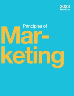 Principles of Marketing (2023 Edition) (paperback, B&w)