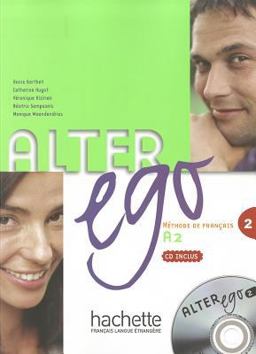 ALTER EGO DELF A2: Methode De Francais  9782011554420 Front Cover